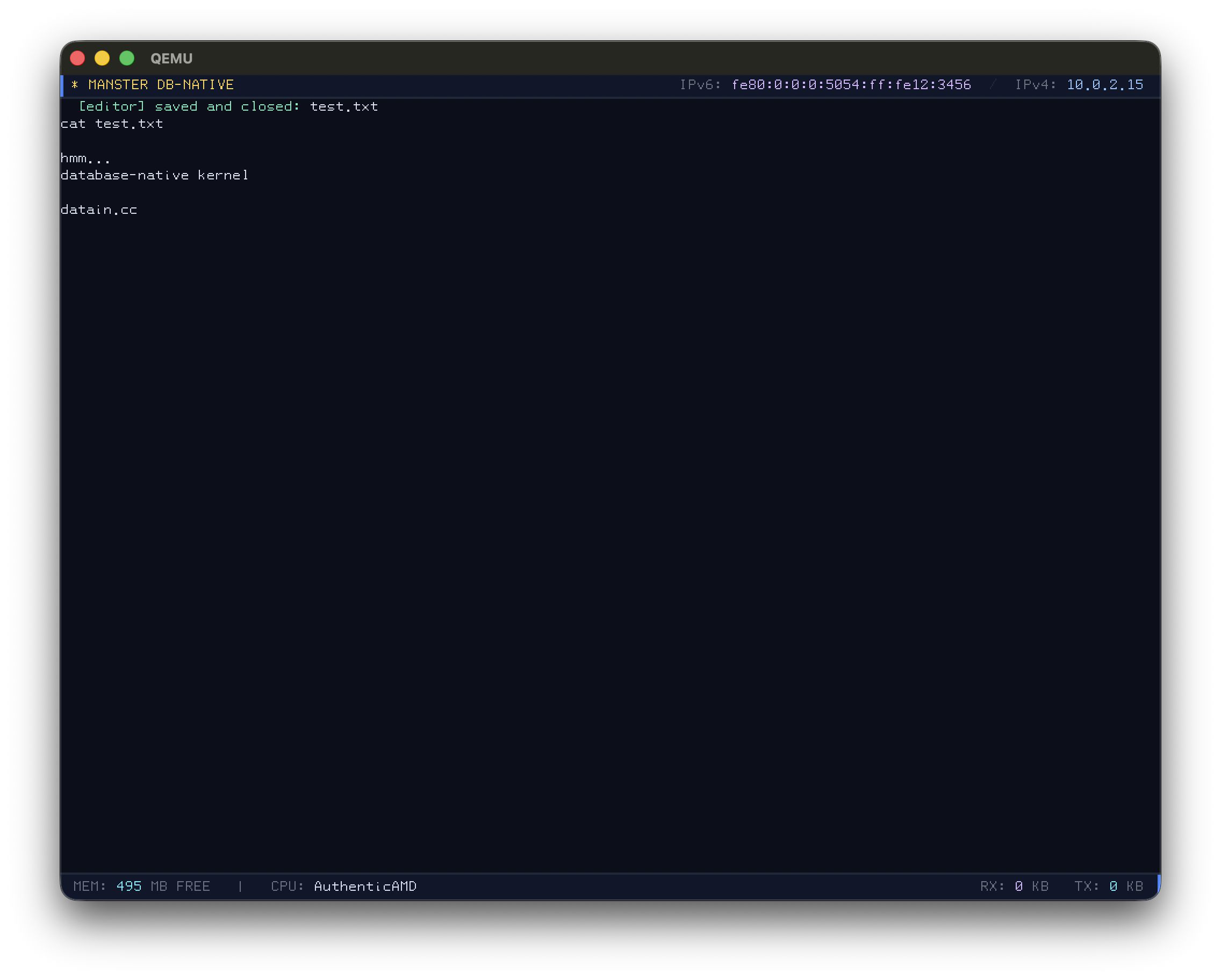 Manster Kernel Screenshot 4